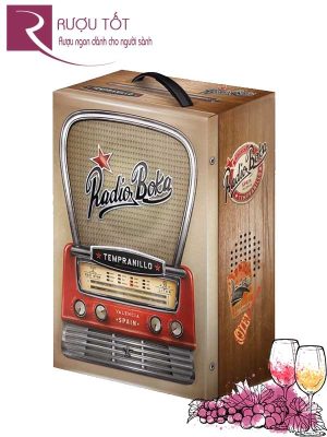 Rượu vang bịch Radio Boka Tempranillo 3L Hảo hạng