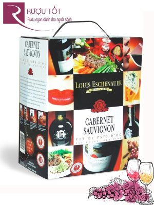 Vang bịch Pháp Louis Eschenauer Cabernet Sauvignon 3L và 5L