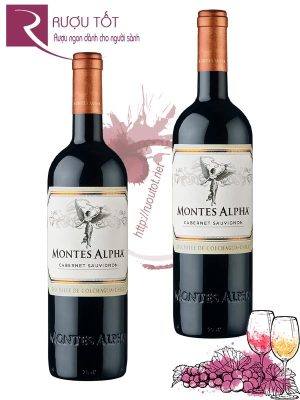 Vang Chile Montes Alpha Cabernet Sauvignon 750ml