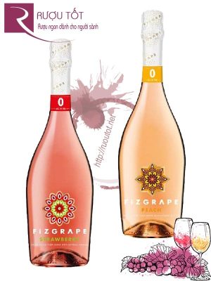 Vang Nổ Fizgrape Strawberry - Peach