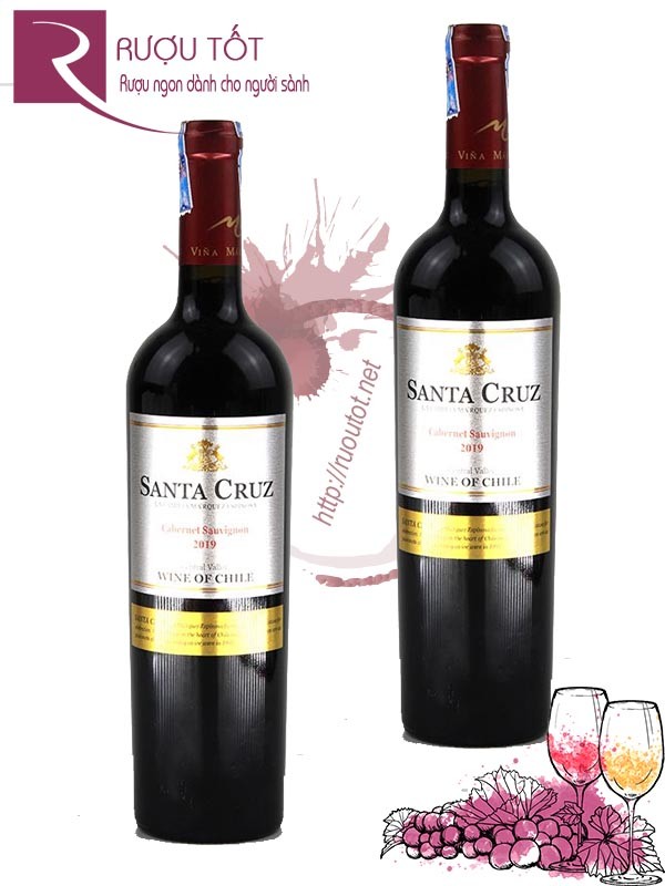 Rượu vang Santa Cruz Classic Cabernet Sauvignon 750ml