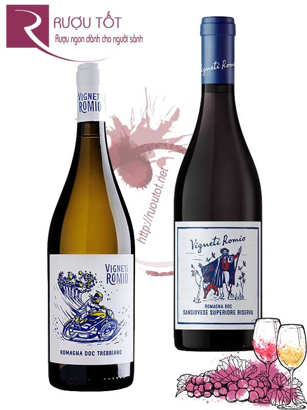 Rượu Vang Vigneti Romio Romagna DOC Red – White