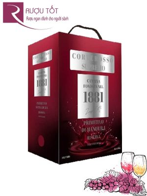 Vang Bịch Ý 1881 Supremo Riserva 3L Cao Cấp