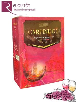 Rượu vang Carpineto Semi Dolce 3L