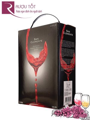 Vang Chile San Clemente (bịch 3Lít - 5L) Blend