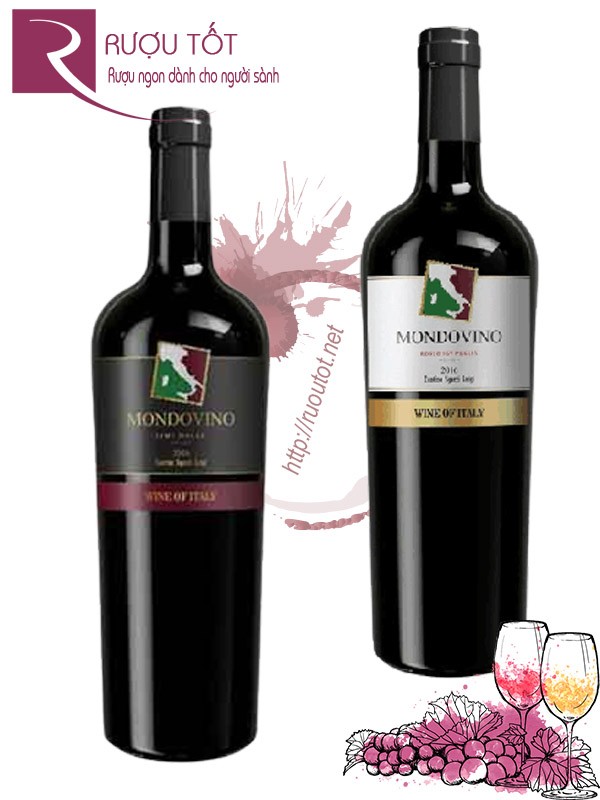 Vang Ý Mondovino Ngọt – Chát cao cấp