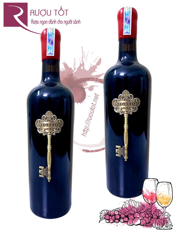 Vang Ý Segreto Puglia – Chìa Khóa 16 độ Thượng hạng