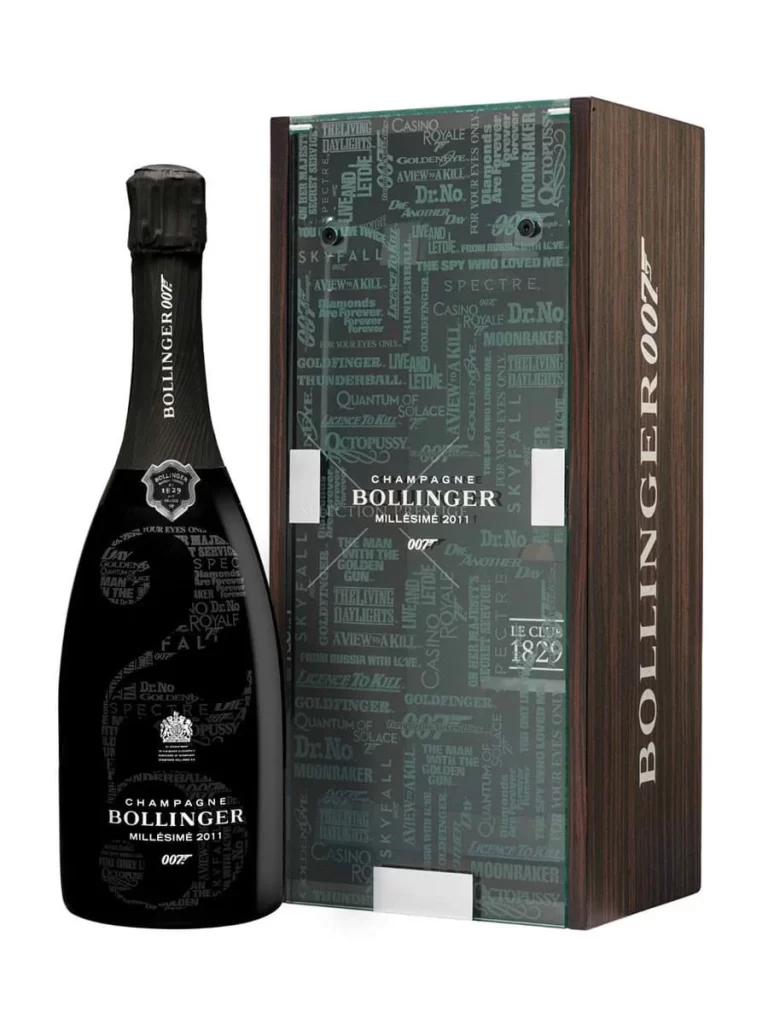 Champagne Bollinger James Bond