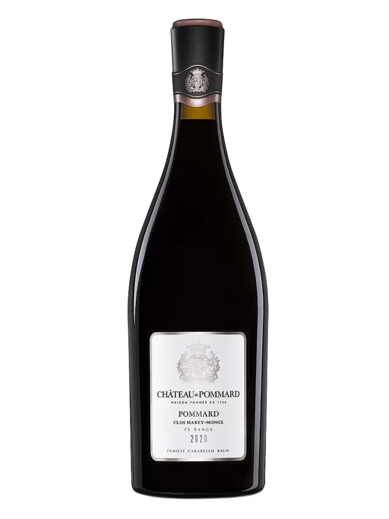 Chateau de Pommard Clos Marey-Monge 75 Rangs
