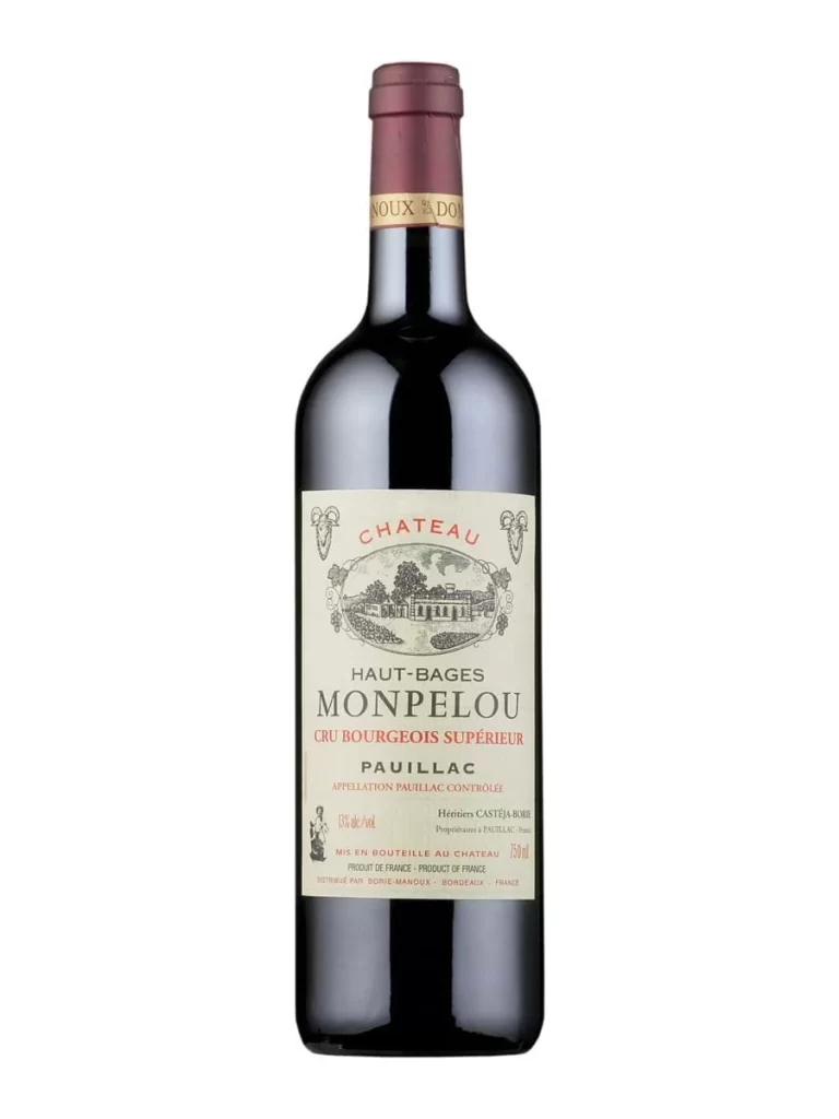 Rượu vang Chateau Haut Bages Monpelou