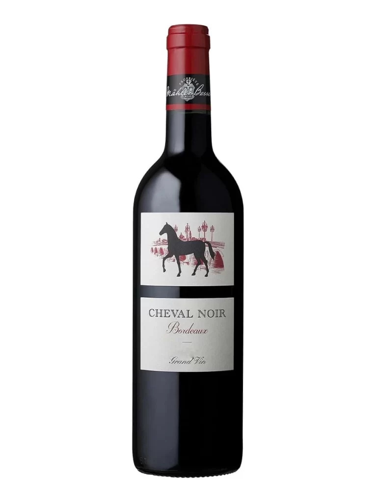 Cheval Noir Bordeaux Rouge