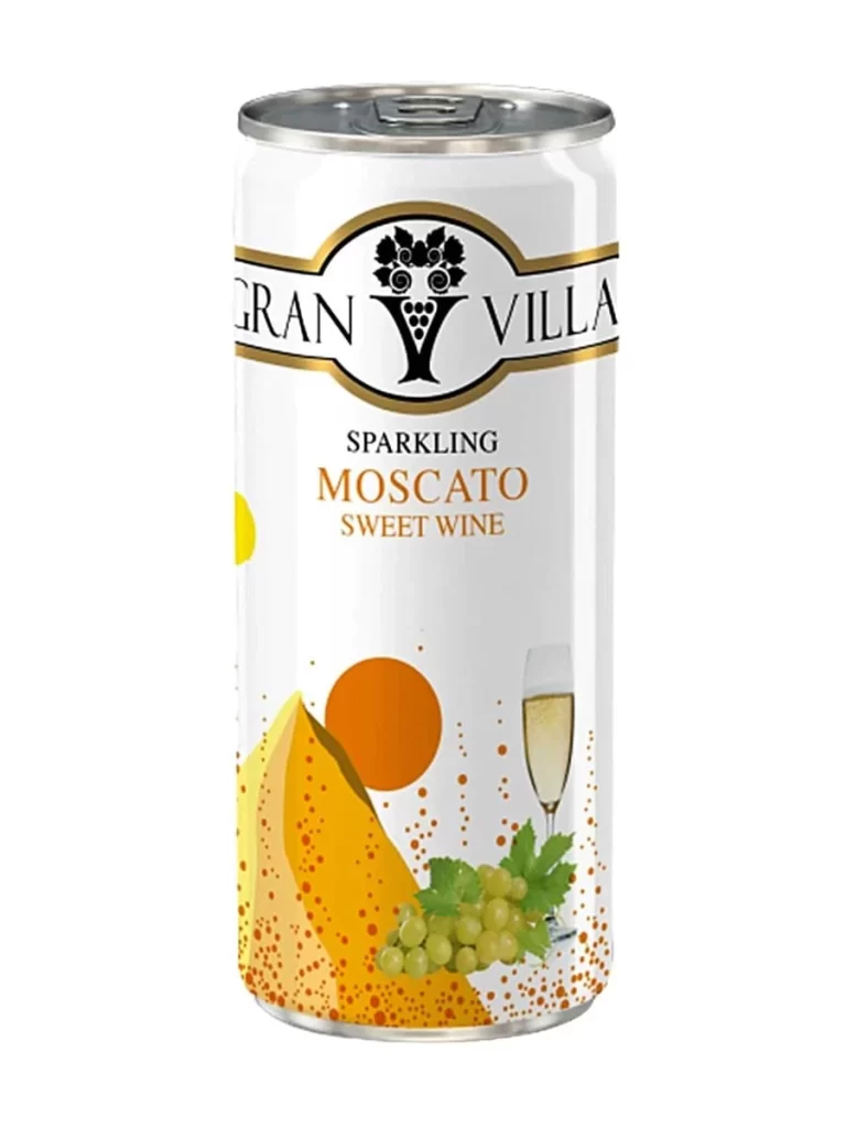 Gran Villa Sparkling Moscato Sweet Wine