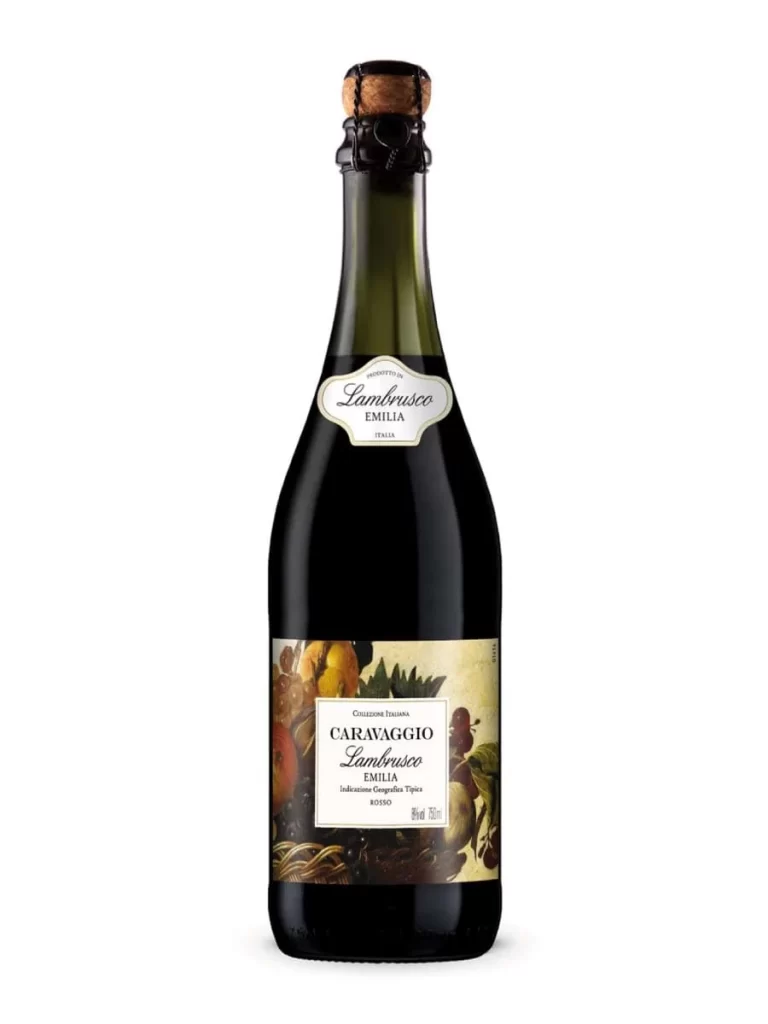 Caravaggio Lambrusco Emilia Amabile Rosso