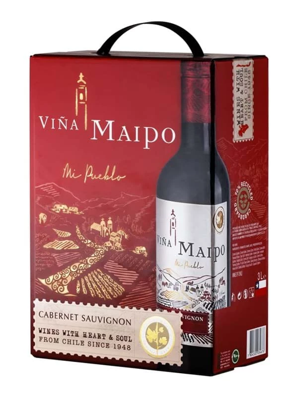 Rượu vang bịch Concha y Toro VINA MAIPO Cabernet Sauvignon 3L