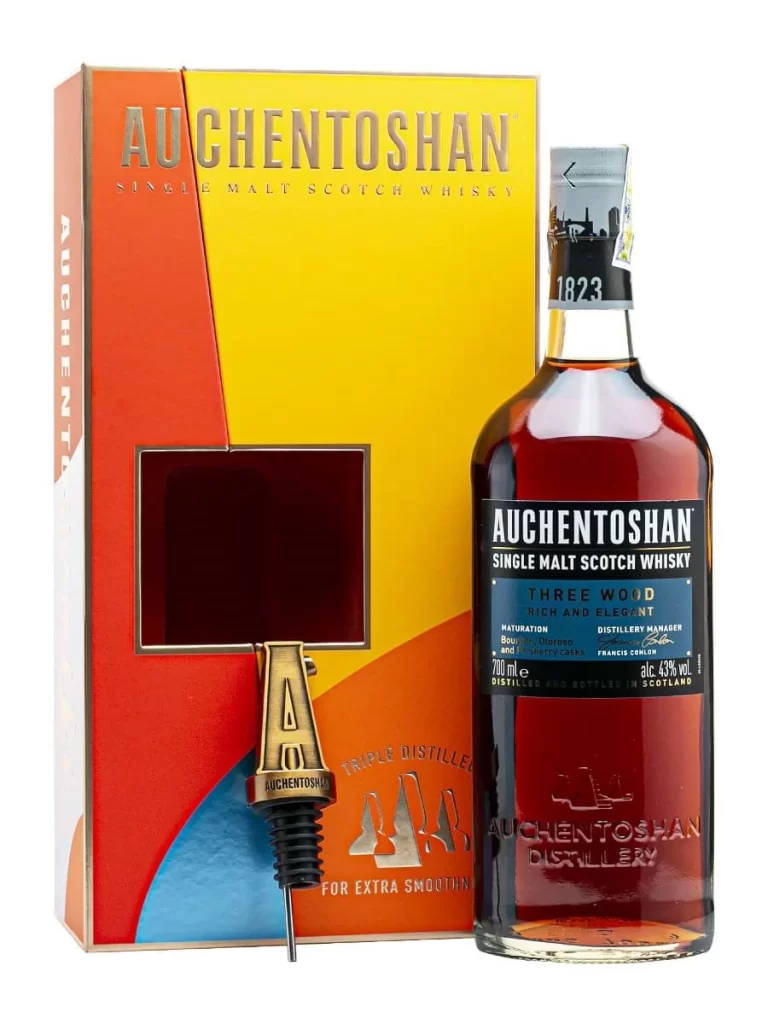 Auchentoshan Three Wood – Hộp quà Tết 2024