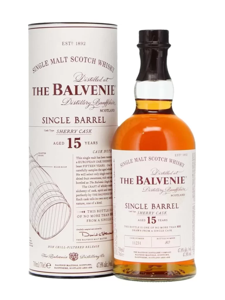 Balvenie 15 năm – Single Barrel