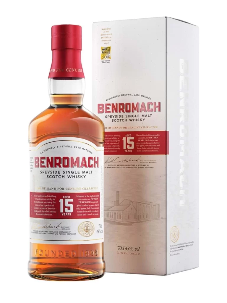Rượu Benromach 15 năm