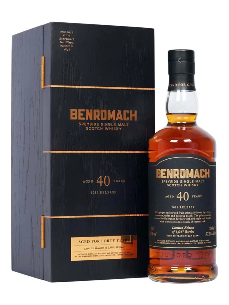 Benromach 40 năm – 2021 Release