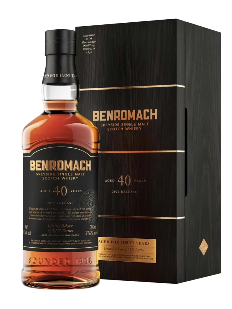 Benromach 40 năm – 2022 Release