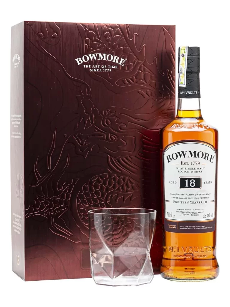 Bowmore 18 năm – Hộp quà Tết 2024