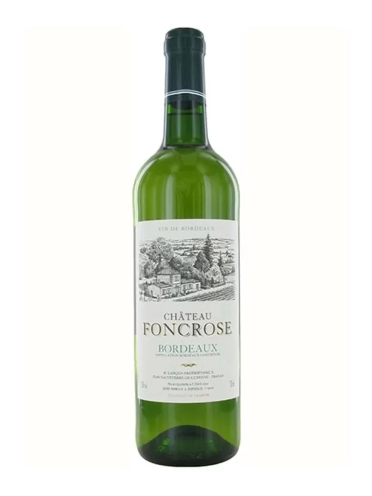 Rượu vang Chateau Foncrose White