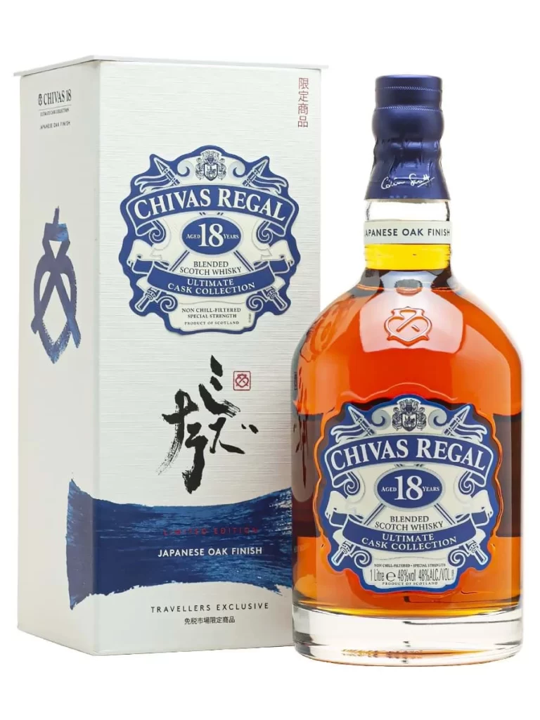 Chivas 18 năm Japanese Oak Cask