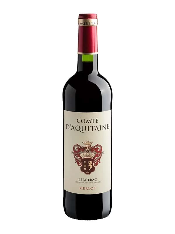 Rượu vang Comte D’Aquitaine Bergerac Merlot