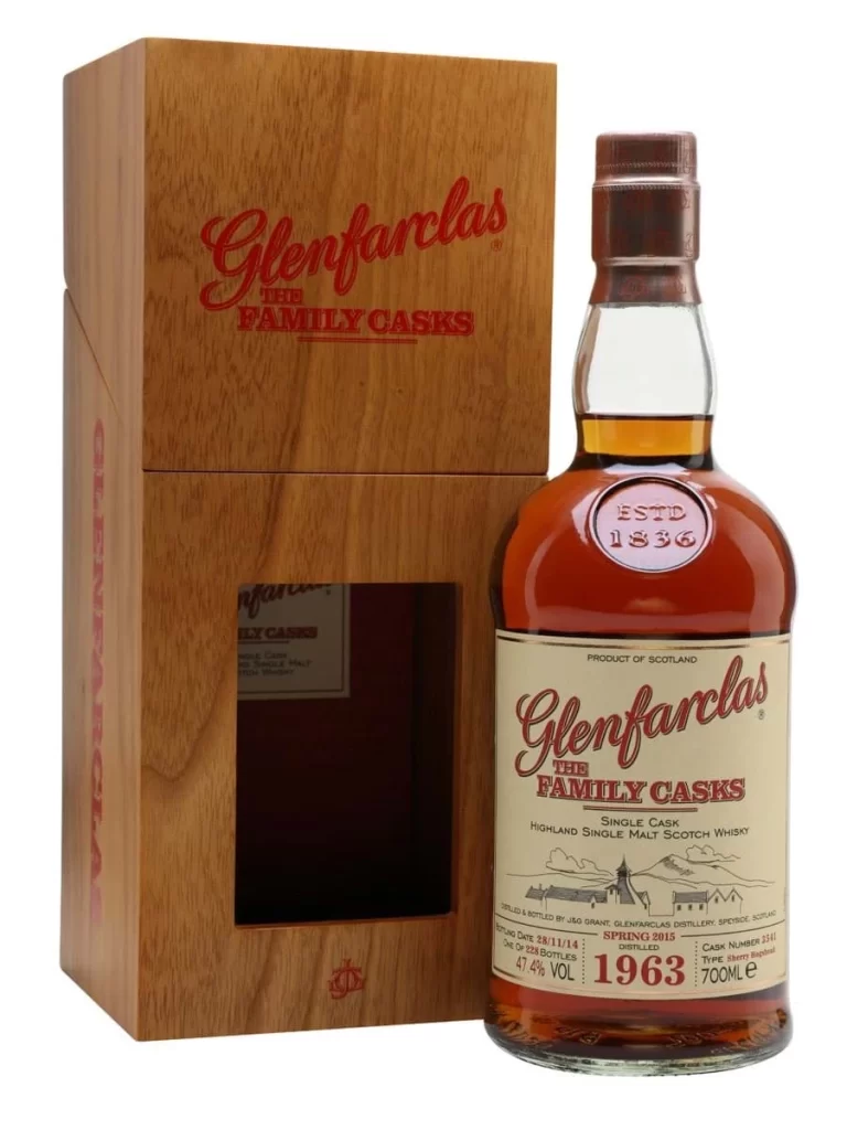 Rượu Glenfarclas 1963