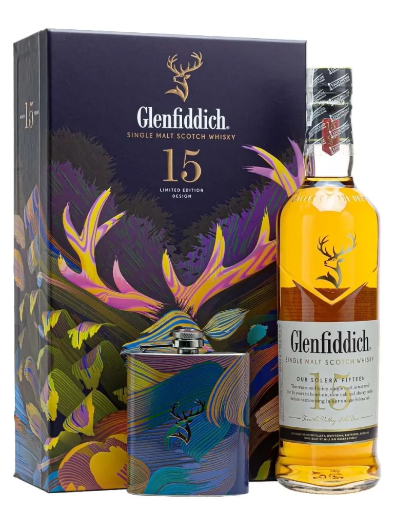 Glenfiddich 15 năm – Hip Flask