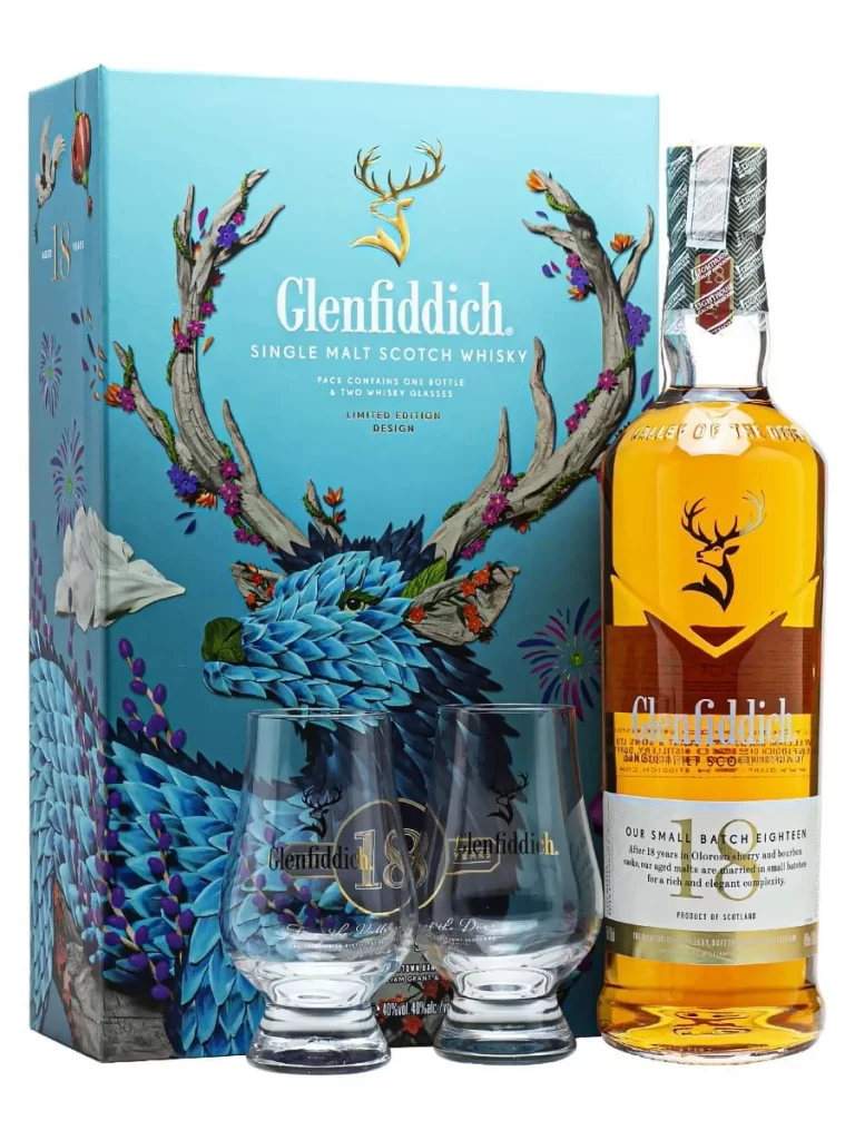 Glenfiddich 18 năm – Hộp quà Tết 2024