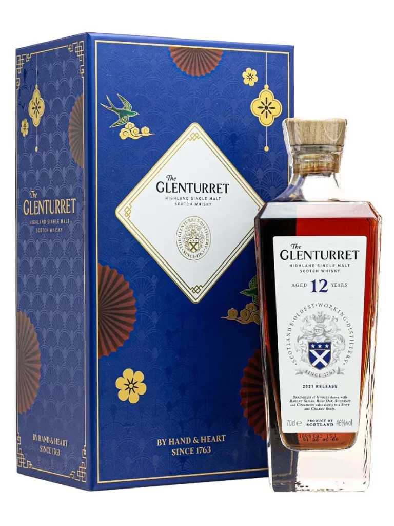 Glenturret 12 năm – Hộp quà Tết 2024