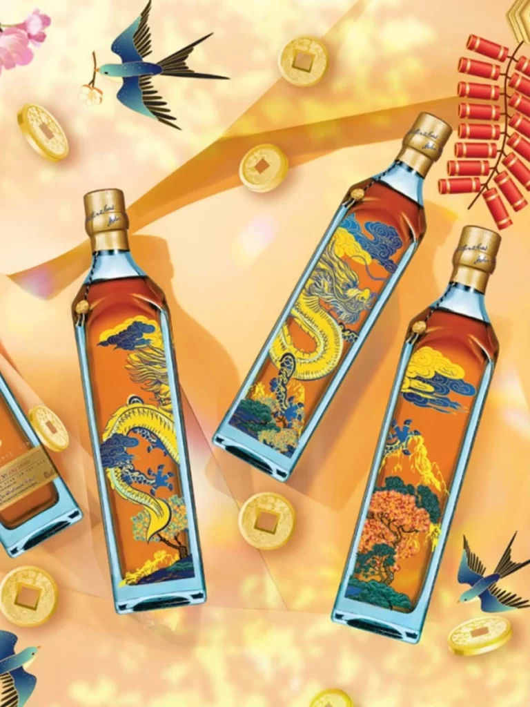 Johnnie Walker Blue – Phiên bản in ấn độc quyền trên chai