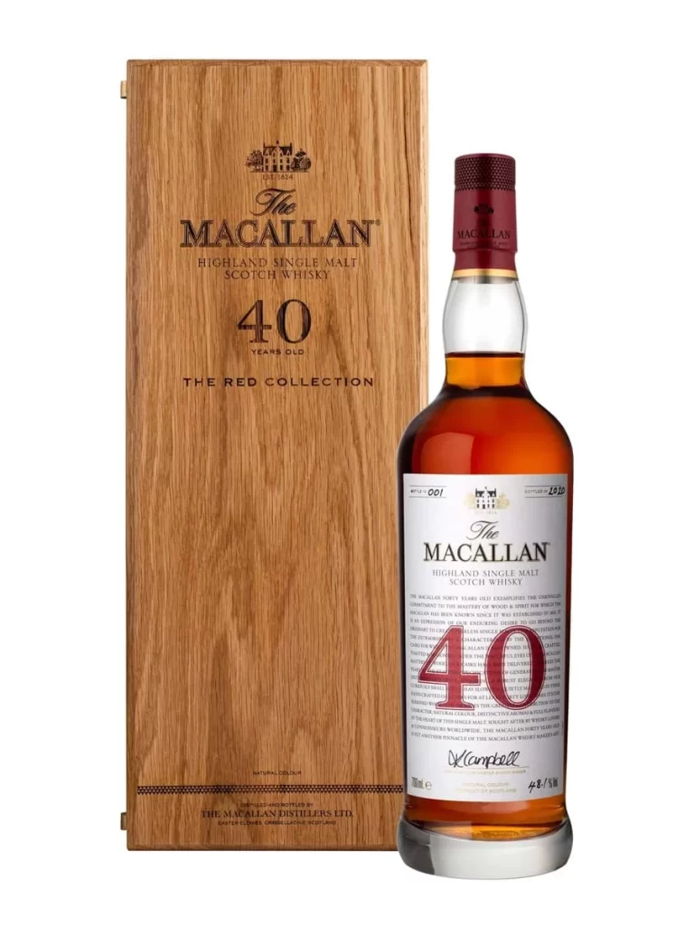 Macallan 40 năm – The Red Collection