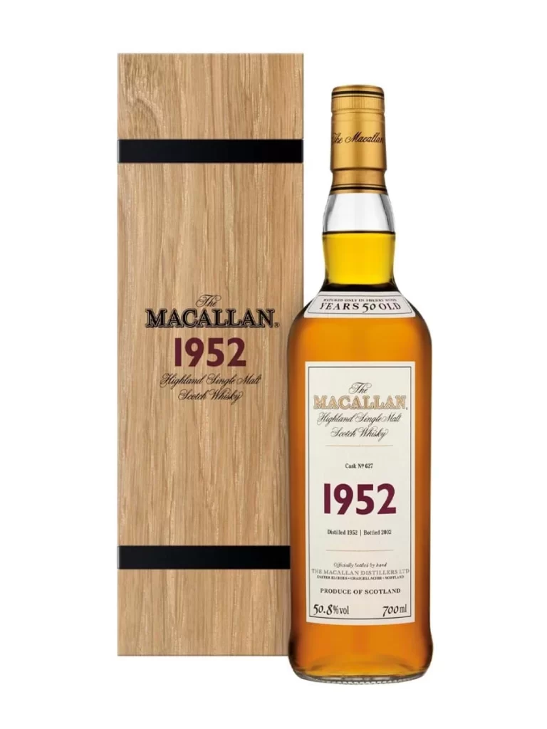 Macallan 1952 – 50 năm Cask No. 627 Fine & Rare