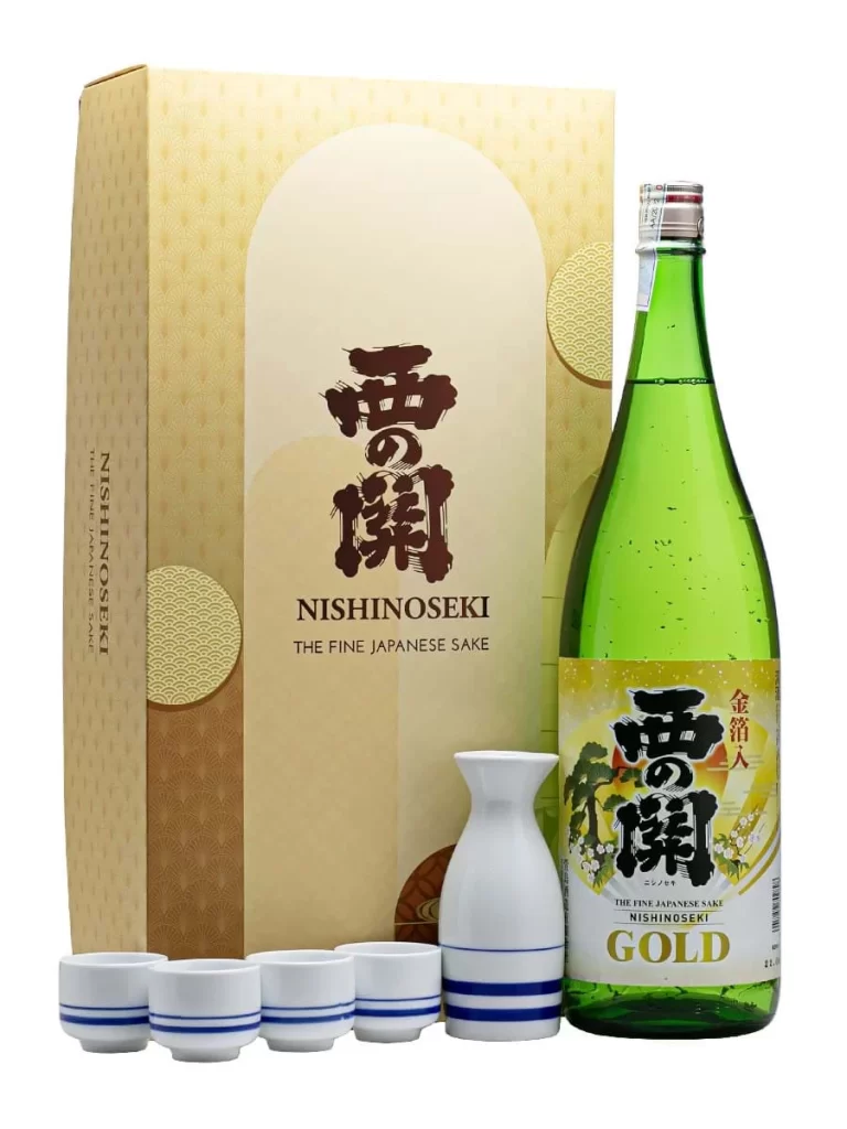 Sake Nishinoseki Gold 1.8L – Hộp quà Tết 2024