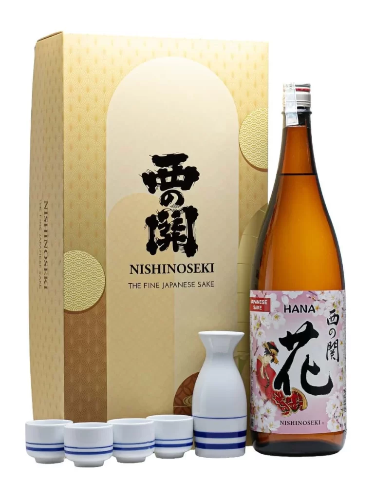 Sake Nishinoseki Hana 1.8L – Hộp quà Tết 2024