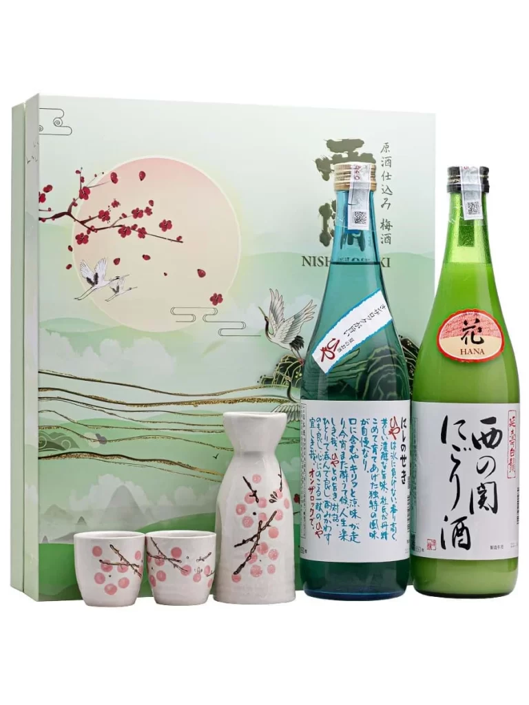 Sake Nishinoseki Hiya – Hana Nigori – Hộp đôi Tết 2024