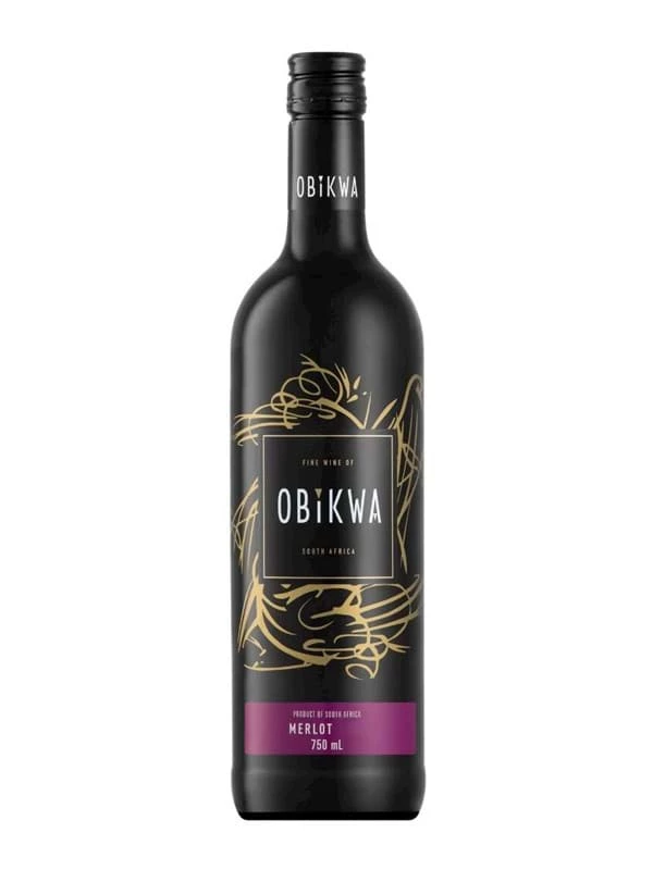Rượu vang Obikwa Merlot