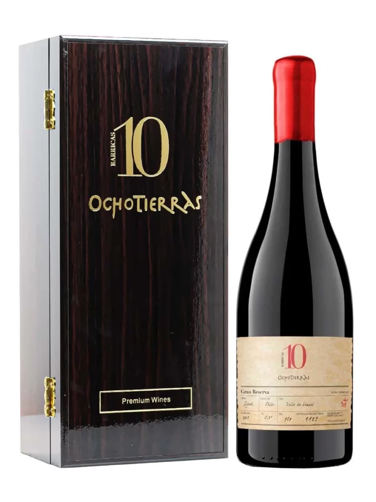 Rượu vang Ochotierras 10 Gran Reserva Syrah