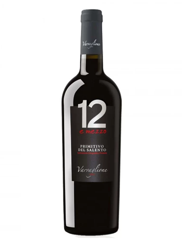 Rượu vang 12 E Mezzo Primitivo