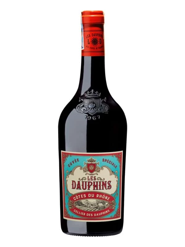 Rượu vang Les Dauphins Cotes du Rhone
