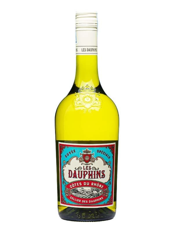 Rượu vang Les Dauphins Cotes Du Rhone Blanc
