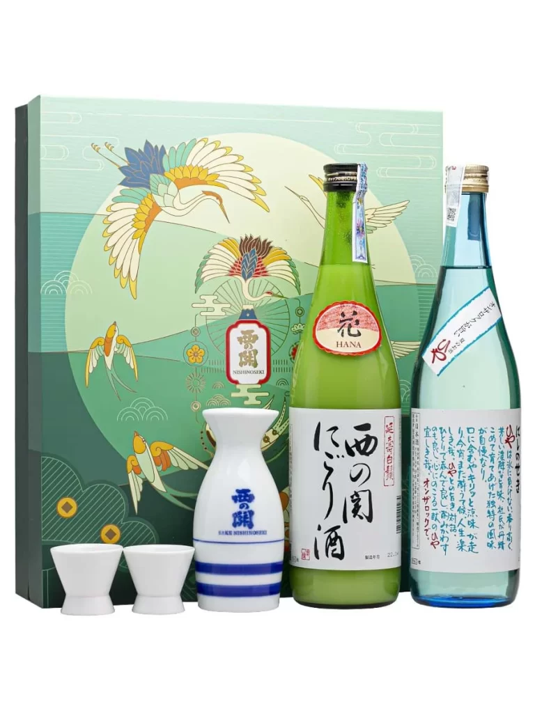 Hộp quà đôi Sake Nishinoseki – Tết 2024