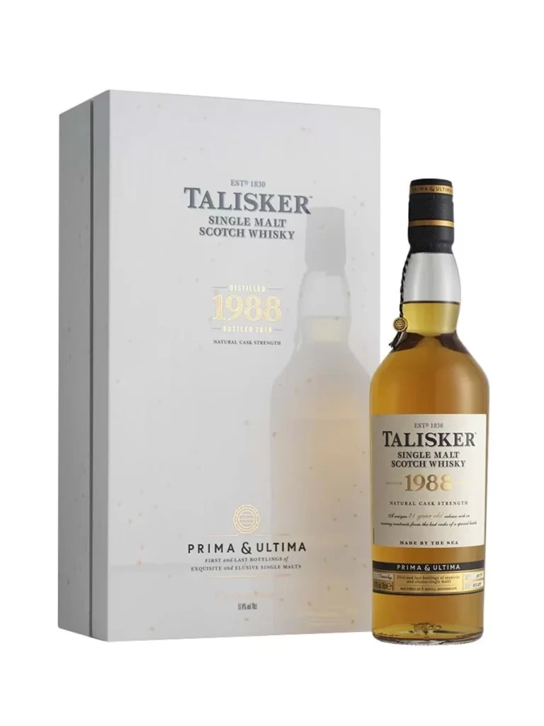 Rượu Talisker 1988 – 31 năm, Prima & Ultima