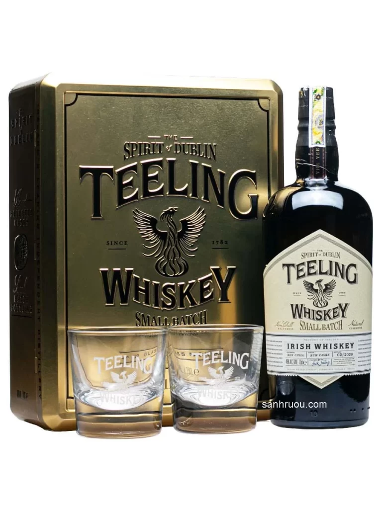 Rượu Teeling Small Batch – Hộp quà