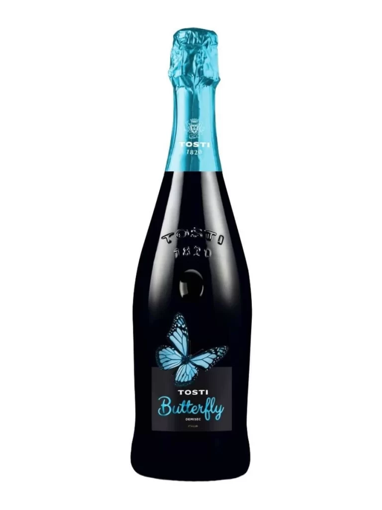 Vang nổ Tosti Butterfly Demi Sec