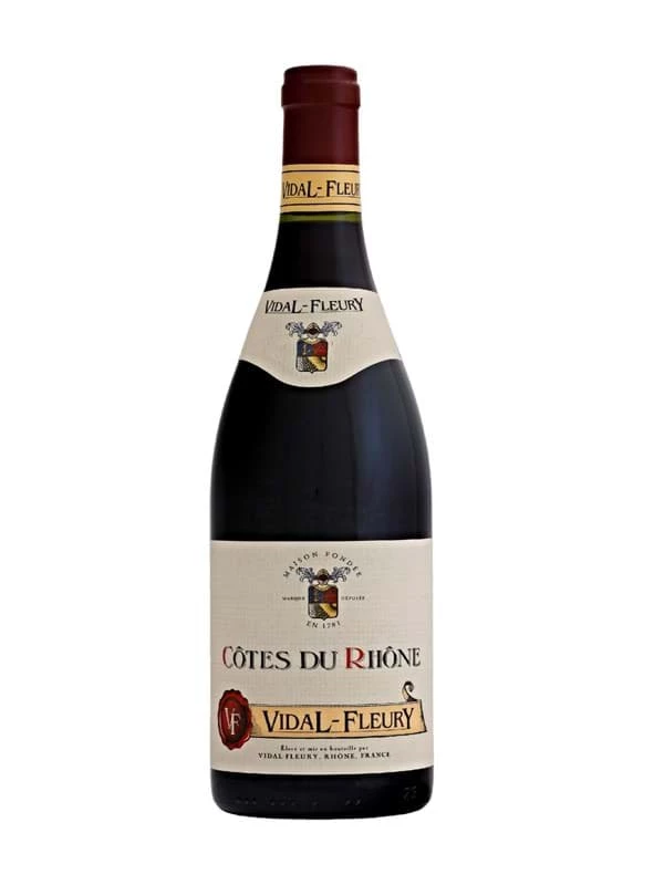 Rượu vang Vidal Fleury Cotes Du Rhone Rouge