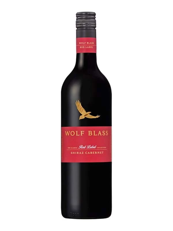Rượu vang Wolf Blass Red Label Shiraz Cabernet