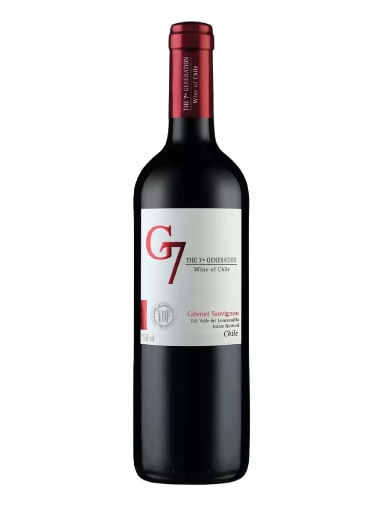 Rượu vang Chile G7 Cabernet Sauvignon
